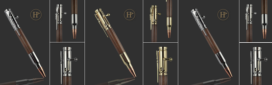 The Gentleman's Bullet Bolt-Action Pen