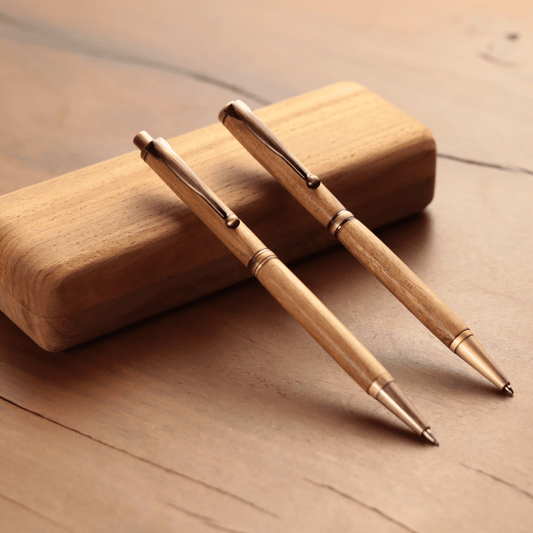 Matching Gift Set - Rosewood Pen & Pencil