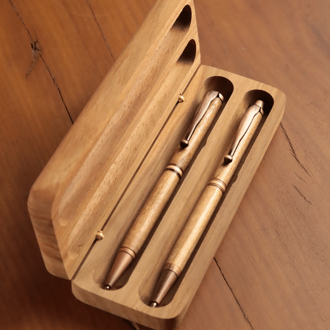 Matching Gift Set - Rosewood Pen & Pencil